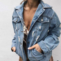 мода Джинсовая куртка denim jacket