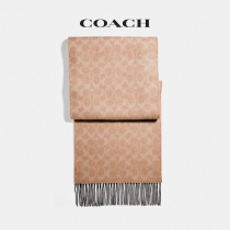 COACH Lady double-sided classic logo scarf