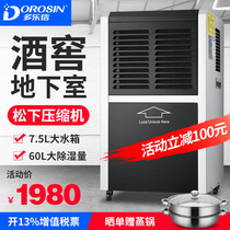 Dole letter dehumidifier industrial DR-600L high-power dehumidifier villa basement workshop dehumidifier household