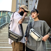 Shoulder bag messenger bag female bag Student male tide brand Japanese Harajuku street hip-hop wild