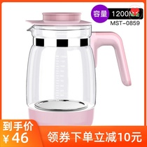 Constant temperature milk regulator Glass kettle Universal accessories Ruthie Little White Bear 0857 Crown pro Missouta Antarctic man