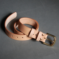 New American saddle needle buckle hand belt casual head leather pants with male belt mens belt 5MM