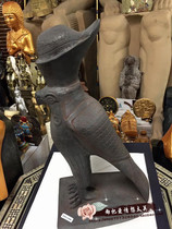 Egyptian mythological figures ornaments crafts Horus carvings home decorations living room bedroom