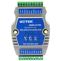 UTEK Industrial grade high performance RS-485 422 repeater Optical isolation anti-surge UT-509