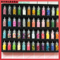 48 color laser flash pearl powder uv hand slime hand slime crystal filled diy decoration