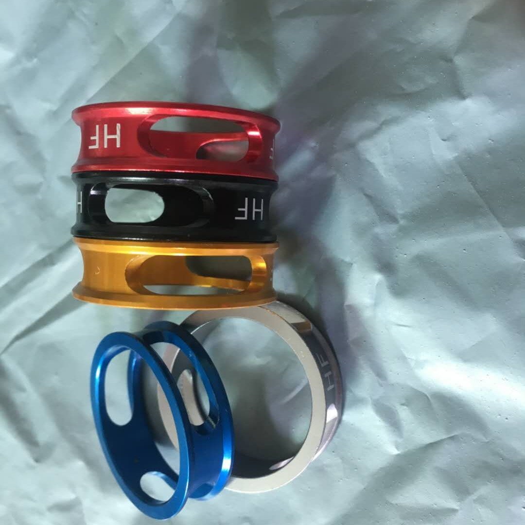 Bike Washers 28 6 Gaskets Carbon Fiber Gaskets 5 10 20MM Gaskets Aluminum Alloy Head Bowl Set Washers