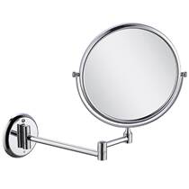 K06631 Beauty Mirror bathroom double-sided makeup mirror wall folding telescopic magnifying glass