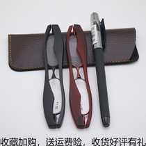 Rotary Folding Presbyopia Mirror Small Ultra Light Small Mirror Vintage Flower Glasses Men and Women Portable 360 Folding Mirror