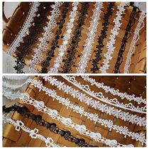 Exquisite polyester water soluble lace lace accessories DIY clothing Mori necklace choker headwear shoulder strap material