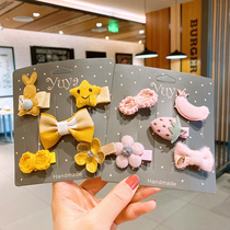 Children Hair Accessories Princess Crown Headwear South Korea Baby Sweat Hair Clip Suit Baby Hair Clip Not Hurt Hair Girl Card