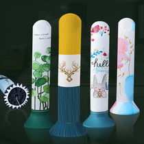 Tower Fan Dust Cover Elastic Universal Tower Fan Sleeve Electric Fan Protection Hood Vertical Grime Emmett Millet