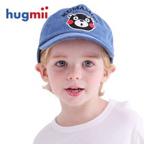 hugmii childrens baseball cap Kumamoto Bear series sun hat boys and girls baby casual cap