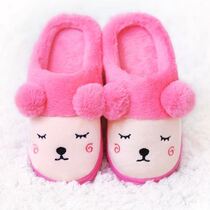 Children children cotton slippers boys shoes boys girls children autumn and winter indoor home drag