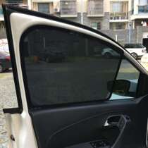 Volkswagen new POLO sun curtain sun protection mesh yarn Anti-side window magnetic absorption thermal insulation mosquito curtain