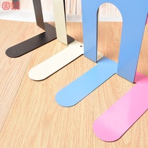 Simple thickening office iron book stand for middle school students