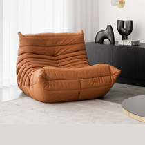Freehand space caterpillar sofa small apartment living room wash-free technology cloth bedroom creative personality single sofa chair