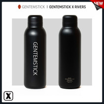 Easy to poison EXDO]W23 new product GENTEMSTICK small red dot thermos cup Japanese stainless steel water cup
