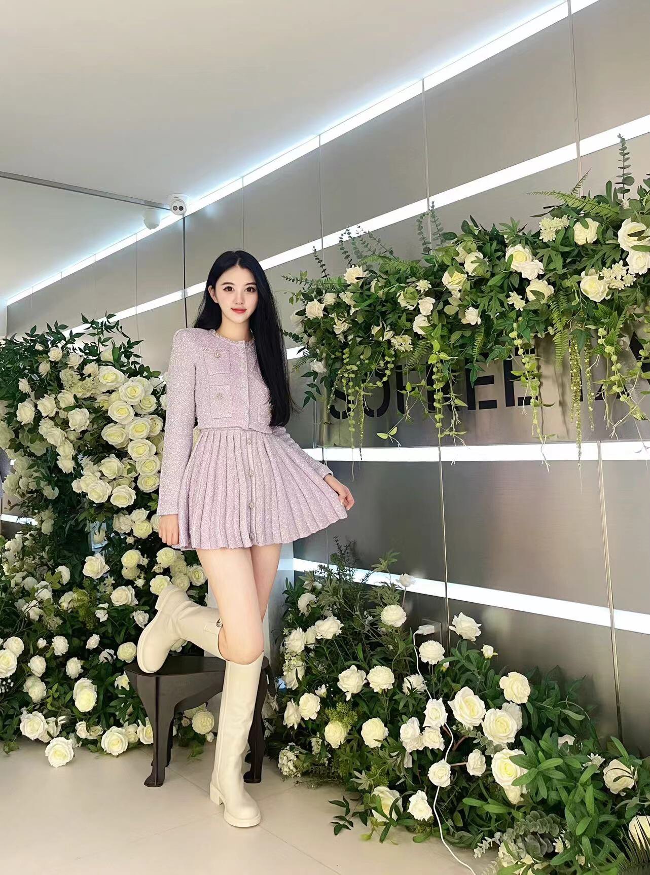 kisscat接吻猫[城市旅人]骑士靴，万茜方枪枪美洋同款真皮皮带扣复古英伦风