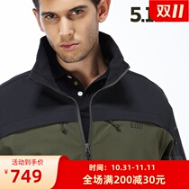 US 5 11 Chameleon Lightweight Tactical Jacket 511 Outdoor Waterproof Stand Neck Soft Shell Men's Jacket 48099