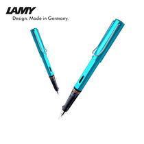 LAMY pen Star al-star series Pacific Blue metal bright rod Germany Lingmei Adult student writing practice ink pen Exam office gift gift