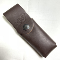 SOG SOG soft leather case multifunctional holster blasting tongs leather case spot soft leather case wide wide and lower narrow
