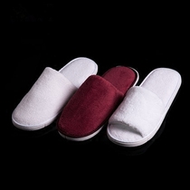 Home five-star hotel club portable slippers Hotel beauty salon Foot therapy Thick bottom non-disposable spring and summer