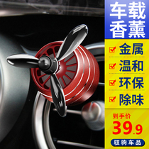 Tuyere Air force fighter car perfume Car air conditioning outlet small fan aroma car interior decoration