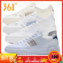 361 Men Shoes Sneakers 2021 Summer New 361 Degrees Comfort Net Face Breathable Low-Help Board Shoes Casual Shoes 100 lap