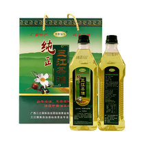 Guangxi Liuzhou Sanjiang specialty January 2021 Gaozishan 1 liter 2 bottles of Dongmei Xianchi brand raw camellia oil