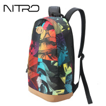 NITRO Travel Backpack Pig Nose Women's Bag Sports Leisure Men's Backpack Korean High School Student Bag Tide