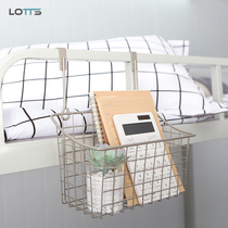 College student Dormitory TheWoman Sleeping room Upper bed bedside bed containing hanging basket Toilet Hooks set items basket