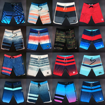 Mens fitness competition Beach pants Knee Summer Sports Surfing Shorts Shorts Quick Dry Seaside Pants Loose