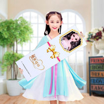 Barpyrene doll dress up childrens wedding simulation gift box girl simulation Princess single oversized wedding toy cloth