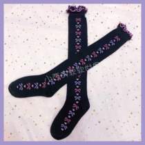 Xiaoxis soft world Japanese sweet bow Cute soft sister long tube calf jk uniform lolita socks