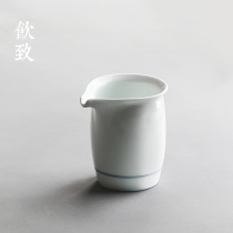 Drinking to the mysterious pattern Japanese blue and white porcelain tea Tea Tea Tea Tea Cup ceramic water breaking road Cup Kung Fu Tea Tea Division