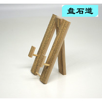 Ming bamboo fan rack Go chess players swing fan special Japanese Chess House exquisite fan frame plate stone road spot