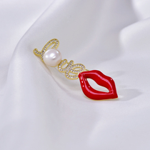 Anti-light buckle brooch female pin waist adjustment skirt fixed clothes clip waist big change small artifact pin