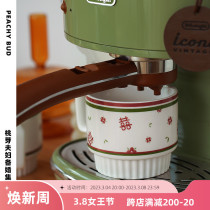 Fumbling little red book Peach Bud Couple) Retro-vintage Marks Cup Wedding Companion Gift vintage New Wedding Gifts