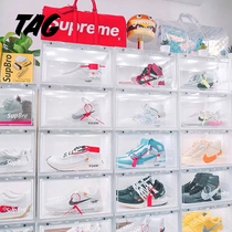 Bag SF SupBro shoe box display storage box Net red shoe wall plastic luminous display box sneakers