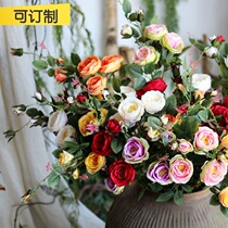 (Mountain tree) exquisite simulation rose silk flower decoration flower wedding festival wedding Rose