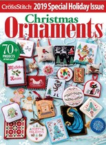 British Cross Stitch Magazine Scan Just Cross Stitch hristmas Ornaments 2019