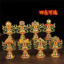 Buddhist Supplies Hide Dense Supply of Eight Auspicious Pendulum of Painted Octarei for the Eight Treasure of the Eight Treasure