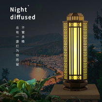 Villa gate pillar head balcony room exterior wall solar led outdoor waterproof European garden lights customized