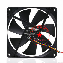 14CM Silent desktop computer chassis power cooling fan 14025 large air volume PWM speed regulating radiator 12V