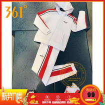 361-degree womens clothing sports suit 2020 spring style Fashion Casual Suit 361 Lianhood cardioverwear knitted pants woman