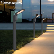 Macro Dile Solar Grass Terrace Light Outdoor Waterproof Villa Courtyard Light District Garden Lights Home Led Meadow Light