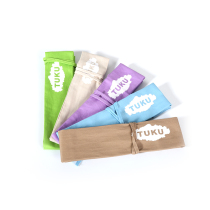 Touku new Japanese cotton cloth fish pole bag bracket cloth bag pole bag soft wear-resistant easy to clean portable belt