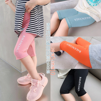 Girls five-point leggings summer thin shark skin childrens anti-light 5 baby Ice Silk summer safety shorts