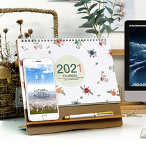 Desk calendar 2021 Creative simple office calendar Custom desktop ornaments Cute punch-in small calendar This plan This style 2020 ins wind calendar Year of the Rat work note Desk calendar