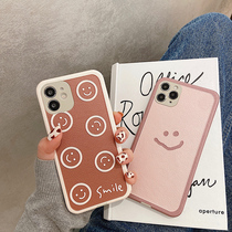 Japanese and Korean style simple smiley face for Huawei mate40pro mobile phone case p40por all-inclusive nova7 6 5 anti-drop p30p couple 5G Net red mete30 personality